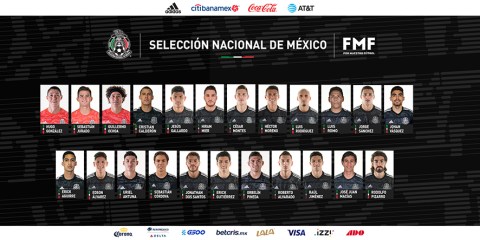 El Tri Selección enfrentará a Panamá y Bermudas de la Concacaf Nations League y el ‘Tata’ Martino hizo 13 cambios.