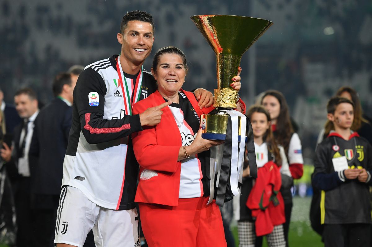 Cristiano Ronaldo y su madre, Dolores Aveiro.