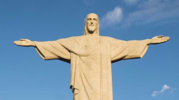 El Cristo redentor de Río de Janeiro, es una de las imágenes más representativas de Brasil.