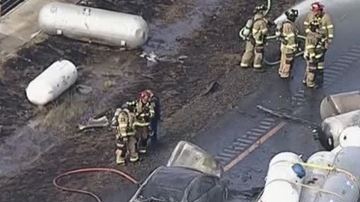 El incidente causó que los carriles en ambas direcciones fueran clausurados.