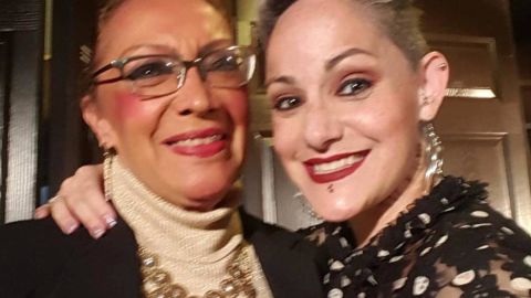 Lola Cortés y Lilina Jiménez