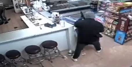 El robo quedo grabado en video.