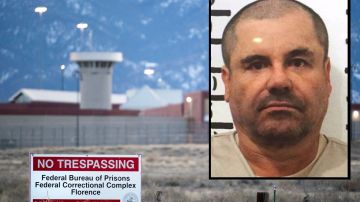 Guzmán Loera está preso en la "Supermax" de Florence, Colorado.