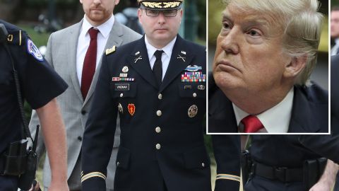 El teniente coronel Alexander Vindman es uno de los "testigos estrella".