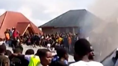 Accidente aéreo en Congo.