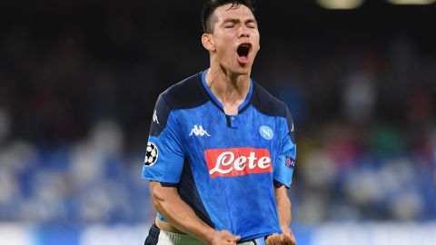 Hirving ‘Chucky’ Lozano volvió a anotar con el Napoli y ahora se estrena como goleador en Champions League.