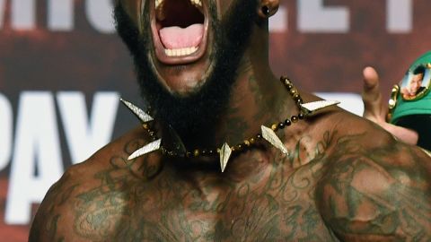Deontay Wilder, campeón de peso completo.
