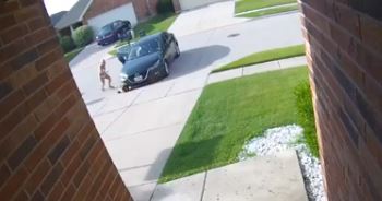 La llanta del lado pasajero del vehículo arrolló al niño, pasó a pulgadas de su cabeza.