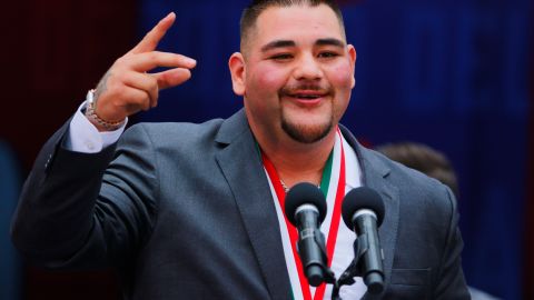 Andy Ruiz le calla la bocota al entrenador de Anthony Joshua por decirle 'gordito'.