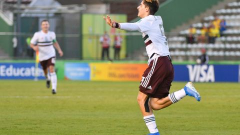 El gol de Santiago Muñoz a Japón fue reconocido como el mejor del mundial Sub 17.