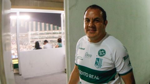 El gobernador de Morelos alentó a los jugadores.