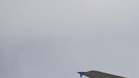 Foto de archivo de un avión de JetBlue.