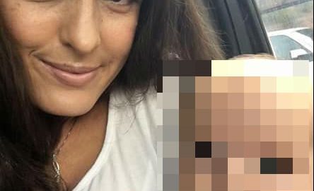 Christina Langford salvó a su bebita.