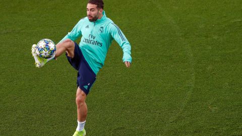 El Real Madrid entrena para enfrentar el difícil partido ante el Galatasaray.