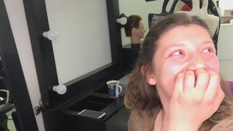 La chica dijo sentirse estafada.