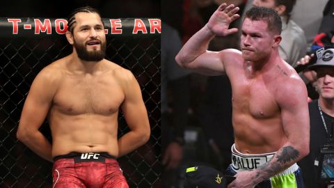 Masvidal quiere pelear contra 'Canelo' y "partirle la cara".