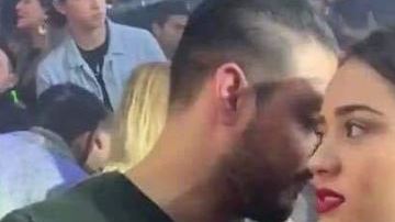 La imagen fue tomada de un video en donde se les ve muy juntos y contentos.