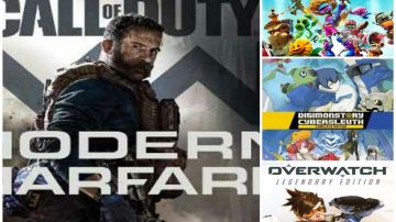 Reseña Call of Duty Modern Warfare Plants vs Zombies Overwatch Digimon Story Cyber Sleuth