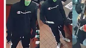 Los sospechosos robaron un Wingstop ubicado en la cuadra 400 de la calle West Little York.