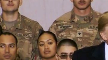 Trump desde Afganistán