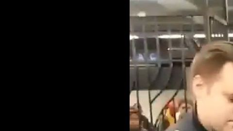 La mujer fue esposada, pero liberada a los pocos minutos.