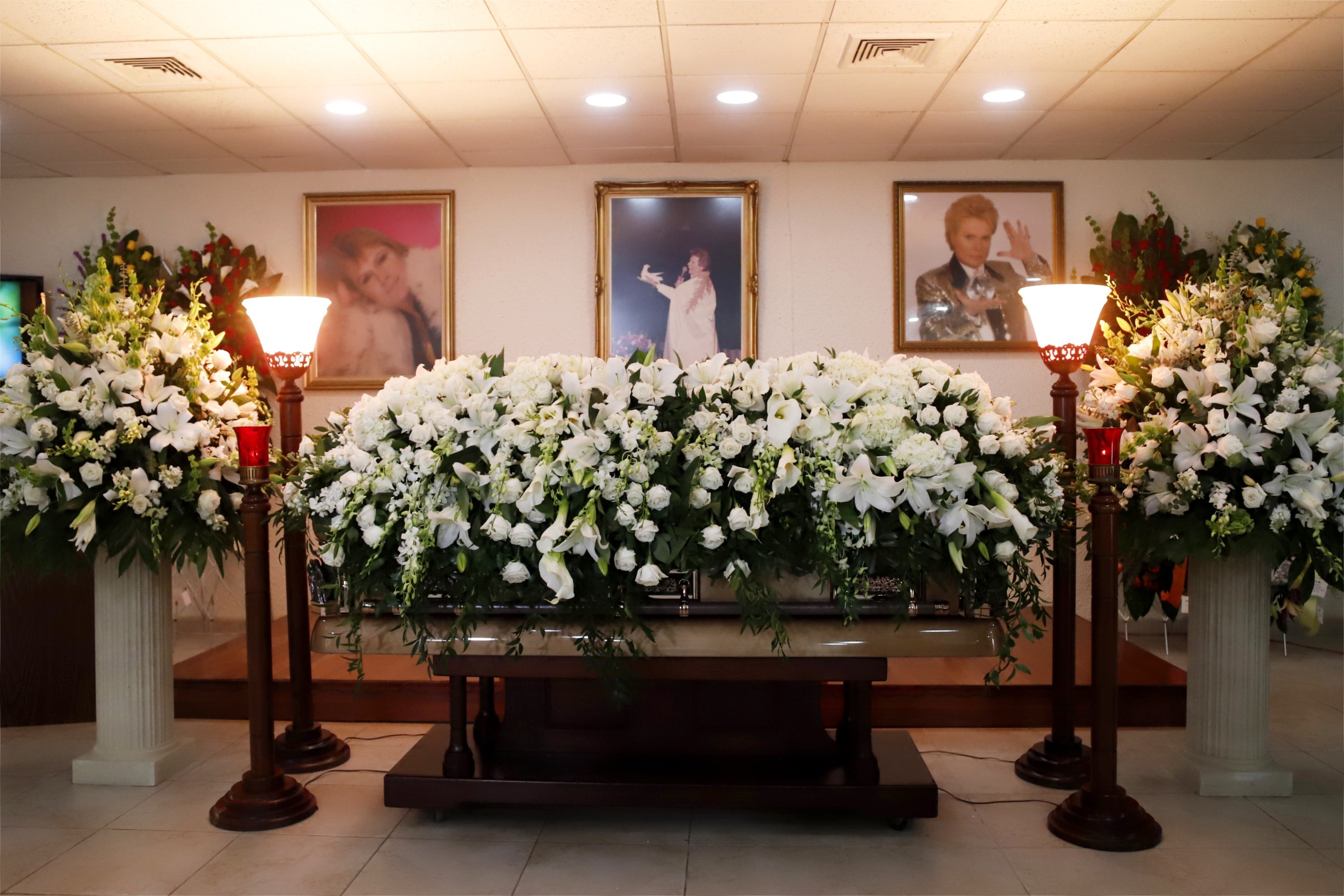 Funeral de Walter Mercado.