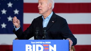 Candidato a la presidencia de EEUU, Joe Biden. (Photo by WIN MCNAMEE / GETTY IMAGES NORTH AMERICA / AFP)