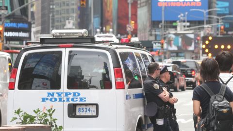 NYPD en Times Sq, NYC