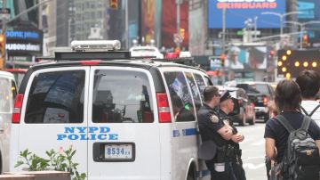 NYPD en Times Sq, NYC