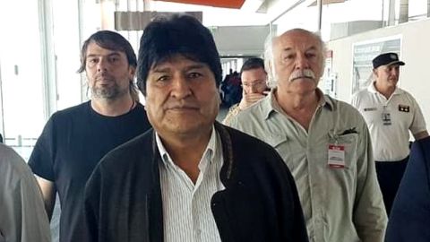 Evo Morales, expresidente de Bolivia.