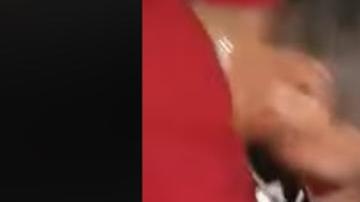 La tradicional mordida de pastel fue más allá.