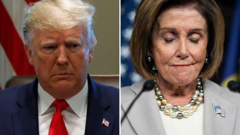 Donald Trump envió la carta a Pelosi.