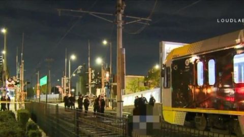 El hombre que cayó a las vías trató de subir de regreso a la plataforma, pero fue arrollado antes de lograrlo.