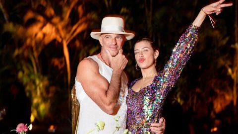 Michelle Salas y Alan Faena