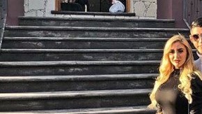 El delantero y la modelo llevaban varios años de relación.