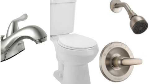 Arma tu baño completo en Home Depot