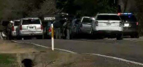Escena de tiroteo.