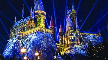 La Navidad llegó al mundo de Harry Potter.