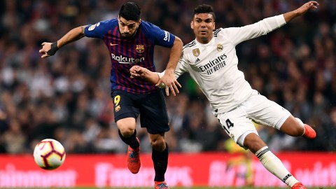 Los partidos entre Barcelona y Real Madrid siempre son de alto voltaje.