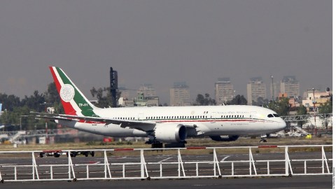 Avión presidencial de México.