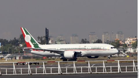 Avión presidencial de México.