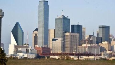 La ciudad de Dallas.