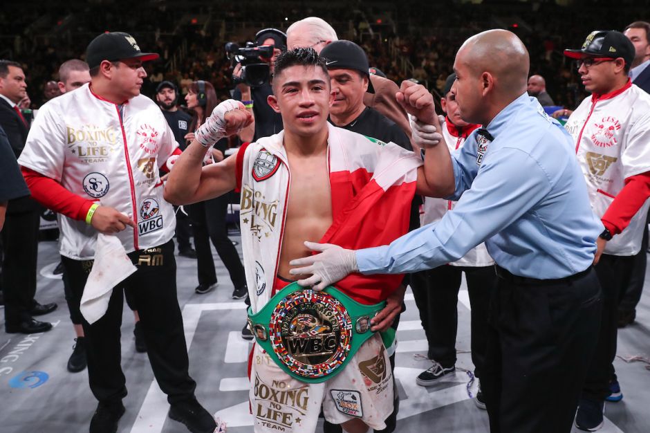 El nuevo campeón mundial mexicano. /Matchroom Boxing USA