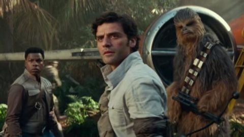 Los protagonistas de Star Wars: The Rise Of Skywalker.