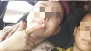FOTOS; Narcofamilia, papá y su pequeño hijo exhibidos por ser sicarios del CJNG