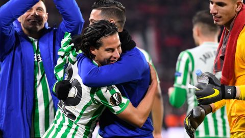 Lainez ha participado en los dos últimos partidos del Betis.