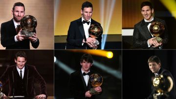 Lionel Messi llegó a 6 Balones de Oro.