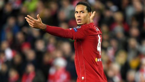 Van Dijk quedó en segundo lugar en las votaciones.