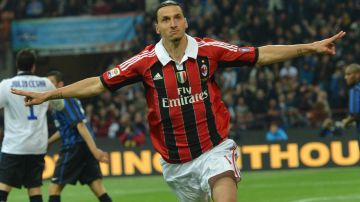 Ibrahimovic jugó dos años con el Milan.