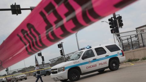 Auto de Policía de Chicago.